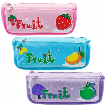 Купить Пенал на 2 отделения «Fruit» оптом